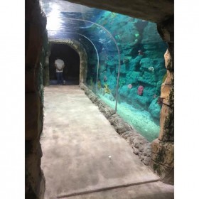 戏浪海洋馆大型鱼缸设计与施工 海洋餐厅设计 水族馆改建 海洋馆亚克力隧道设计安装