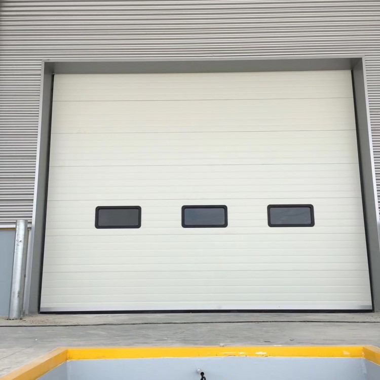 消防工业滑升门工业电动提升门厂房车间大门保温门垂直提升门