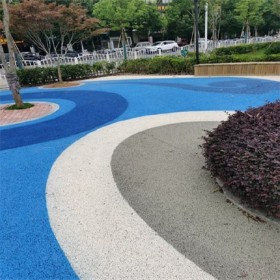 剑阁县 透水路面环保 生态透水地坪 混凝土彩色颜料 制作厂家