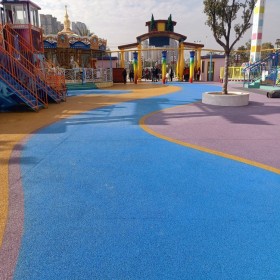 北碚区 彩色艺术混凝土 透水道路施工 透水砼 工程报价