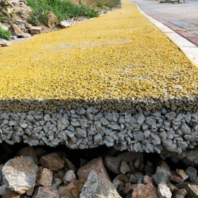 巴南区 彩色混凝土地面 透水路面施工 透水增强剂 价格