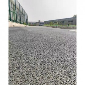 贵州贵阳彩色透水混凝土材料厂家 透水地坪价格 压模地坪厂家