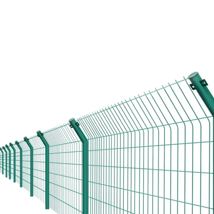 双边丝护栏网生产厂家 焊接网隔离栅围墙防护网 公路框架隔离网