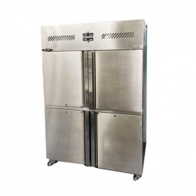 四门商用冰柜 雪柜  上下门冷冻冷藏柜 食堂厨房设备厂家-优佰特