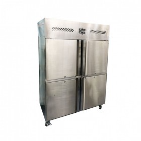 四门冰柜商用冷藏冷冻双温大容量保鲜柜六门厨房立式