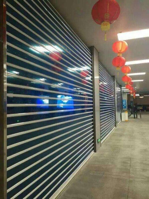 铝合金水晶折叠门