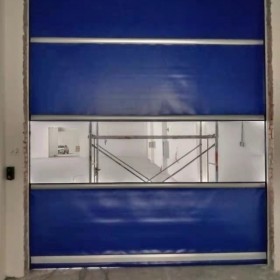 四川成都快速卷帘门食品厂 实验室工厂专用快速门自动保温隔热四川依锦门业 厂家直销