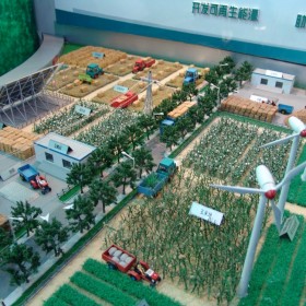 四川智慧农业规划乡村文旅项目成都沙盘模型厂家