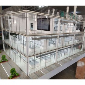 成都展厅展示地形地貌独栋建筑四川沙盘模型定制厂家