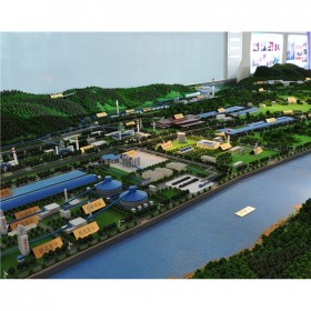 四川环保设备制作工艺流程管道污水处理厂成都沙盘模型厂家