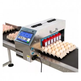 全自动流水线整盘智能鸡蛋喷码机纸蛋托塑料蛋托在线印码机
