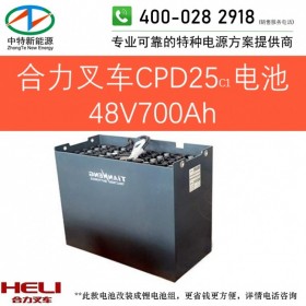 合力CPD25C1电动叉车电池48V700Ah天能叉车电池组48V/D-700或48V7PZB700以旧换新可铅酸改锂电