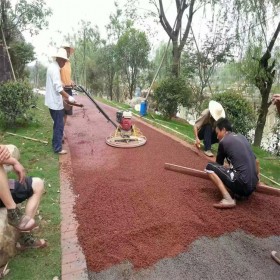 成都透水地坪 地面透水地坪 专业透水地坪生产销售施工一体