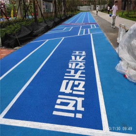 四川幼儿园现浇式地垫施工厂家 EPDM橡胶地面厚度 橡胶地垫价格