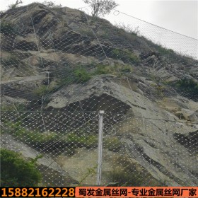 成都边坡防护网厂家批发 柔性边坡防护网厂家 山区道路护坡网厂家