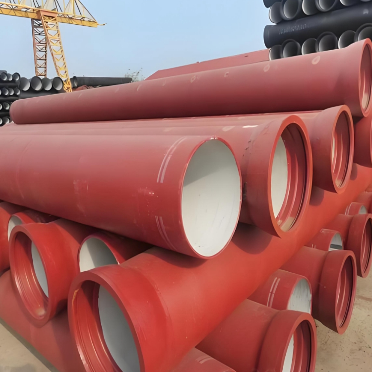 柔性球墨铸铁管 DN100铸铁排水管 K9承插球墨给水管