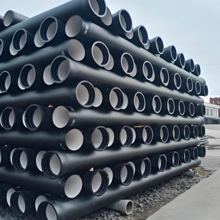 球墨铸铁管 远舟铸管 喷锌防腐沥青漆涂层  使用寿命长