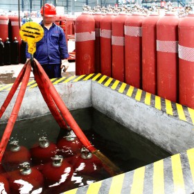 重庆巫山高压消防钢瓶检测充气胜捷消防厂家服务