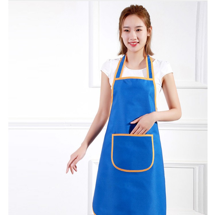 广告围裙定制印LOGO 食品厂防水印字围裙 宣传促销活动围裙