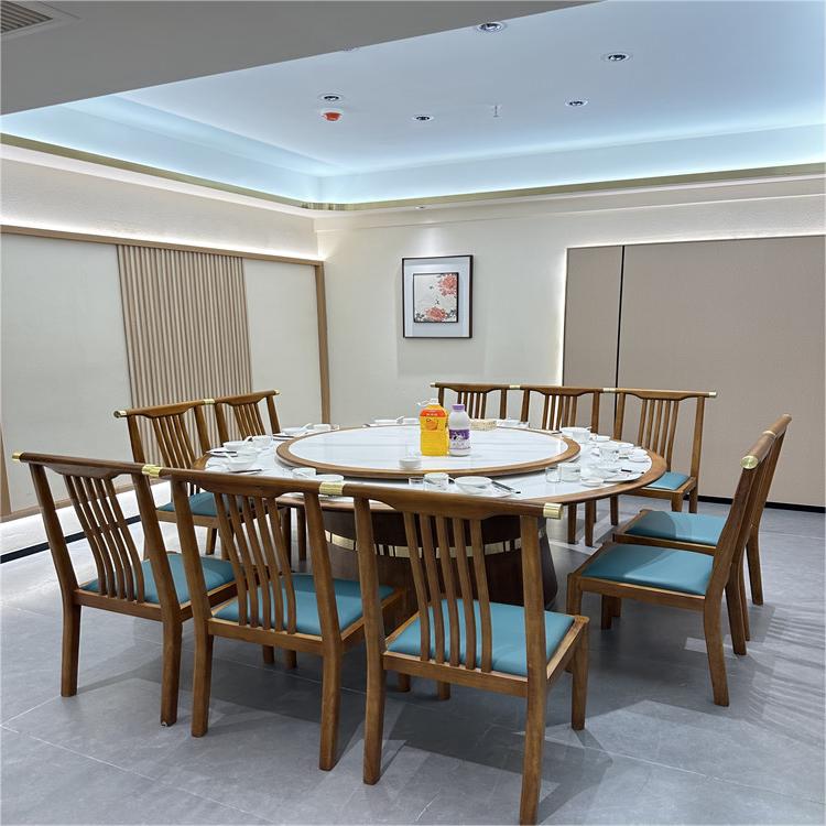 中餐厅家具一桌8椅 款式多样 免费设计定制 蜀木时代