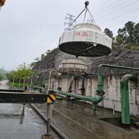 大型圆形冷却塔 四川成都冷却塔 双盛冷却塔 100T冷却塔现货 工业冷水器