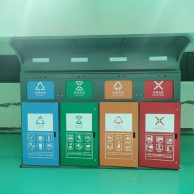 物业小区分类垃圾亭 生活垃圾分类收集站定制
