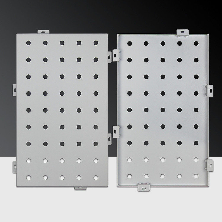 厂家出售穿孔铝单板 多规格拉网铝板 表面处理氟碳/聚酯/喷粉工艺