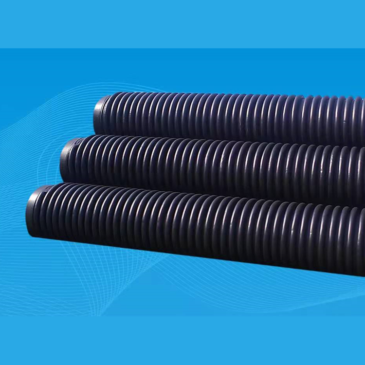 四川通美达聚乙烯PE缠绕结构壁管材 克拉管定制 可作为复杂环境的排污排水管