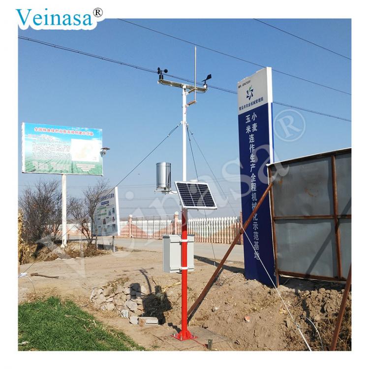 Veinasa景区自动气象站 AWS008 景区气象站 双供电 双通讯 8要素