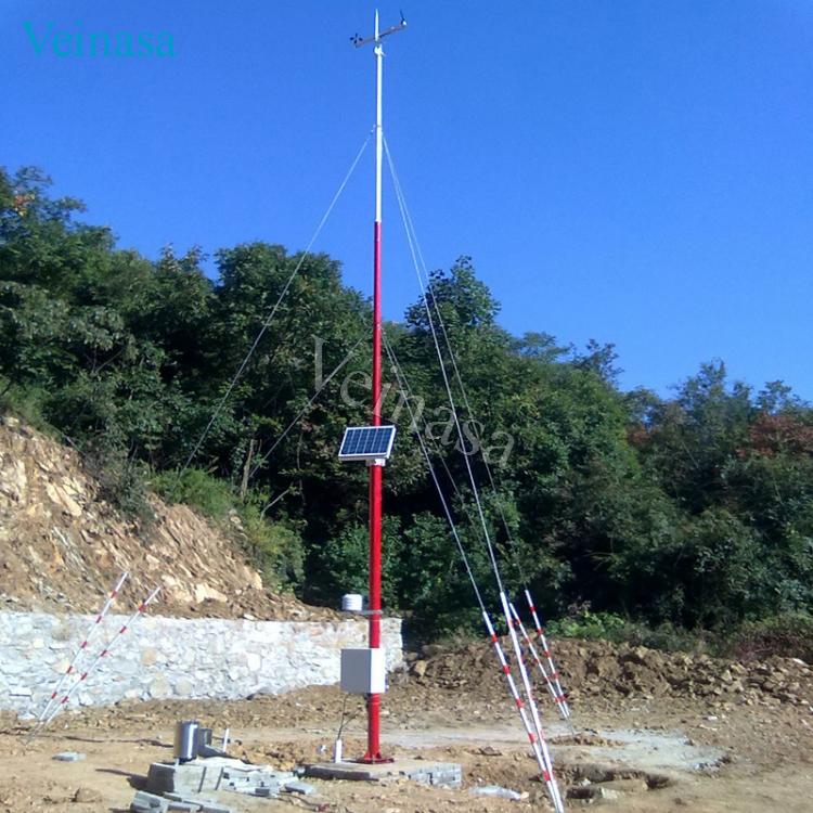 森林火灾预防气象站防火监测站 AWS011 双供电双通讯10m支架