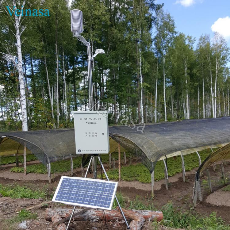 农业气象站 AAWS009 太阳能供电 GPRS无线传输九要素 Veinasa品牌
