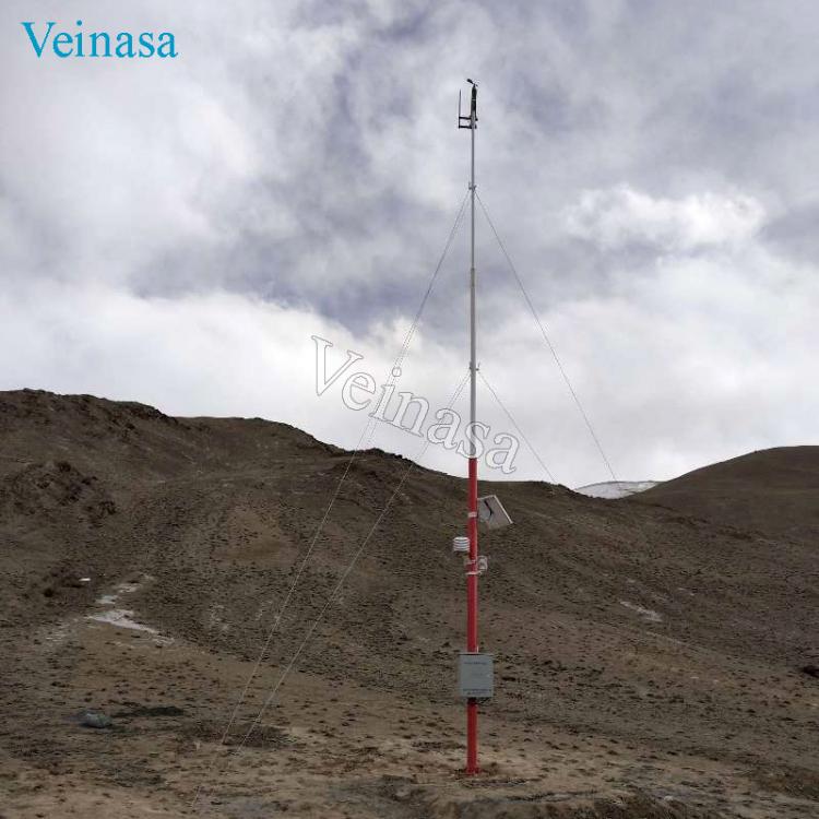 Veinasa品牌实力厂家 新疆气象站 新疆边疆荒漠戈壁气象站包邮安装