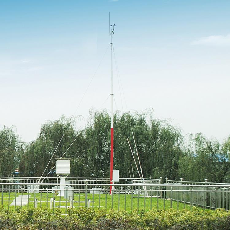 10米气象风杆铝钛合金气象支架气象局气象站支架气象风杆包邮
