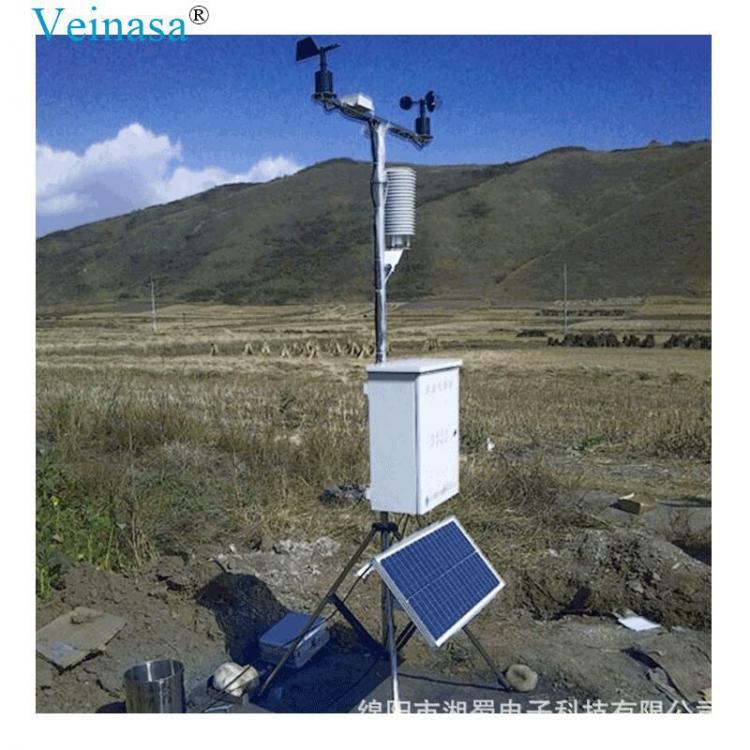 农业小型气象监测站 9九要素220V供电 GPRS无线传输 Veinasa品牌