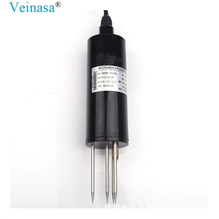 土壤温湿度一体化传感器 TR-HTS02 四探针 高精度 Veinasa品牌
