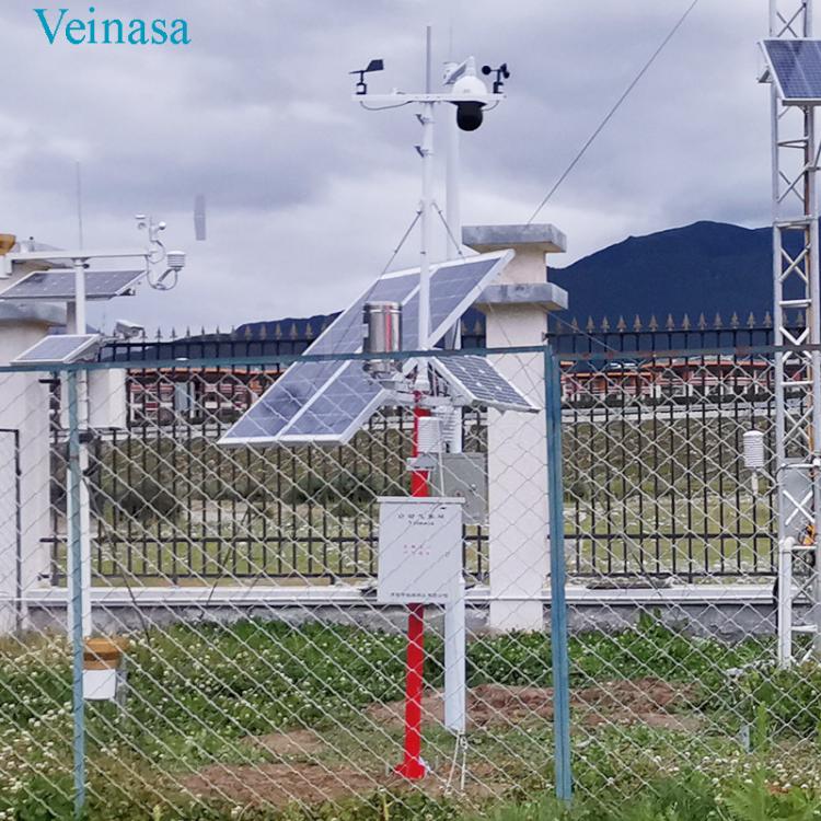 生态监测网格点带LED屏幕显示AWS012L Veinasa品牌生态环境监测站