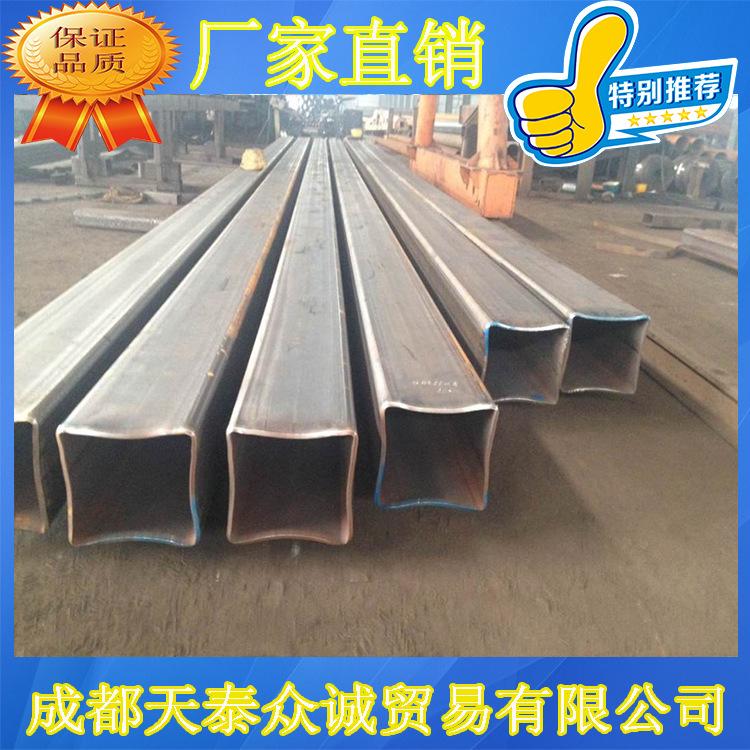 四川成都钢厂直销 Q235B 钢管批发 方矩管价格 钢材报价 镀锌方矩管