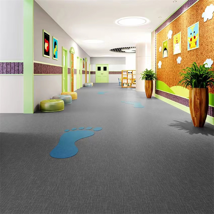 办公室常用卷材PVC地胶防滑防水耐磨易清理塑胶地板