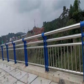 规格多样 桥梁护栏 304不锈钢复合管护栏 河道景观护栏