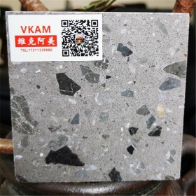 厂家直销灰色水磨石地板砖 现货供应 品质保证