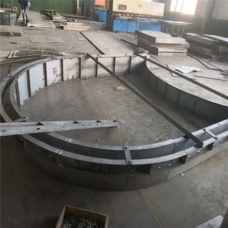 拱形护坡钢模板 可快速拼接易脱模防滑坡 可定制
