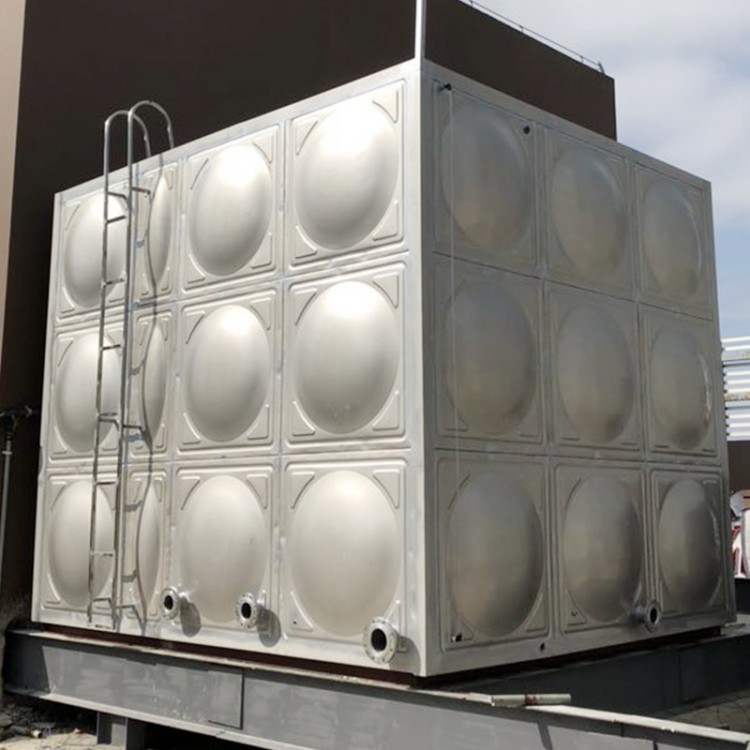 不锈钢方形矩形水箱 蓄水能力强 水箱强度高 包上门安装配送