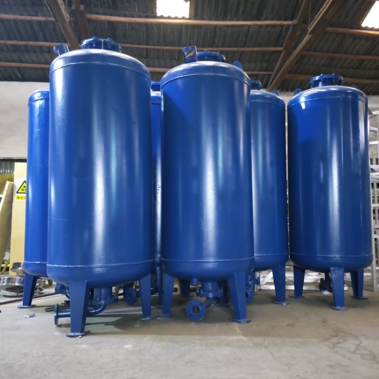 碳钢机械过滤罐 大流量水处理立式筒式 全自动多介质过滤器