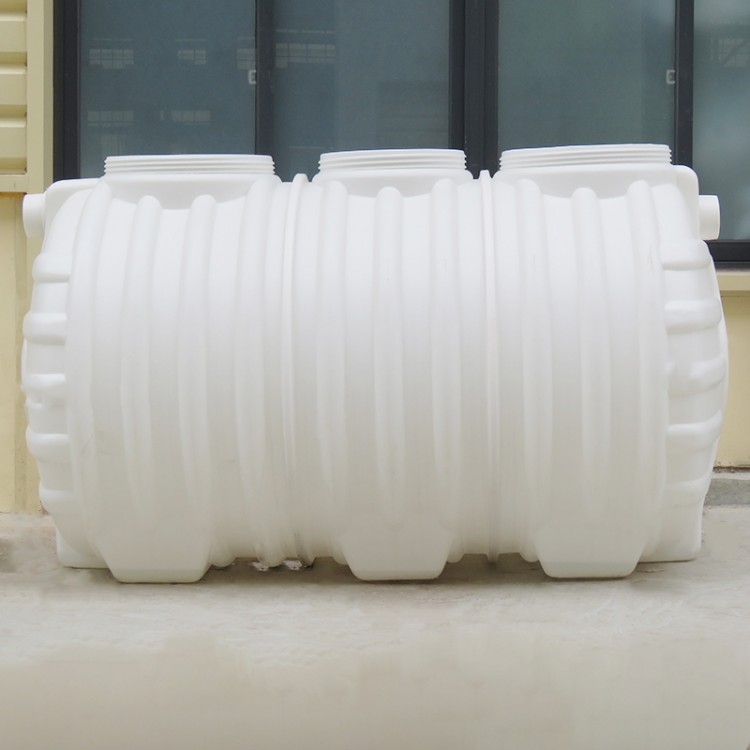 塑料化粪池 地埋式塑料化粪池支持定制结实耐用好安装 加厚隔板三格式