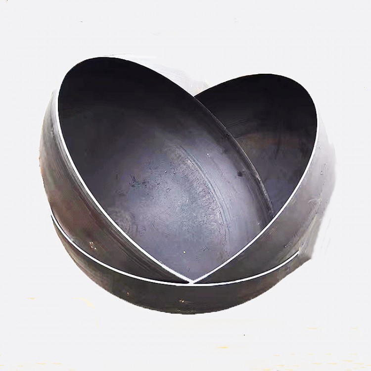 碳钢封头 合金冲压不锈钢大口径平底管帽 耐高温不易变形
