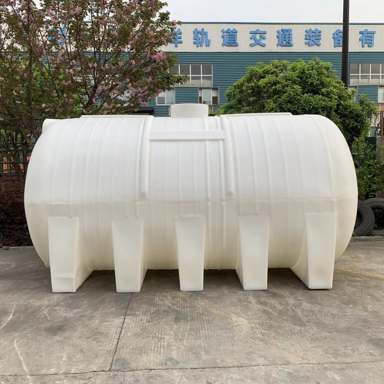卧式塑料桶 食品级抗老化桶 耐碰撞胶水运输储存罐