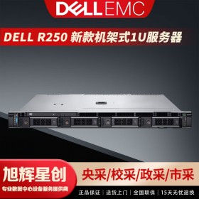 戴尔新品机架式服务器_DELLR250企业级1U办公软件服务器