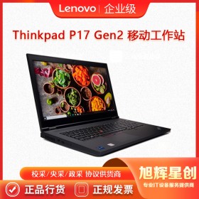 联想ThinkPad P17 Gen2 P17二代 移动图形工作站笔记本电脑 成都联想工作站总代理报价