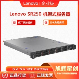 小型机架式服务器_1U机架式服务器_联想服务器成都代理商_Lenovo thinksystem SR250 文件存储服务器