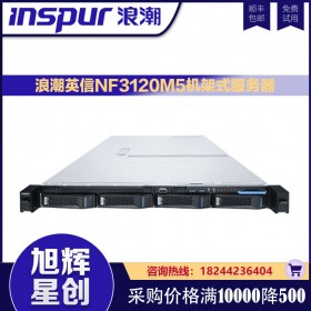 成都浪潮（INSPUR）NF3120M5英信服务器 2224/16G UECC内存/2T SATA/400W/导轨总代理报价